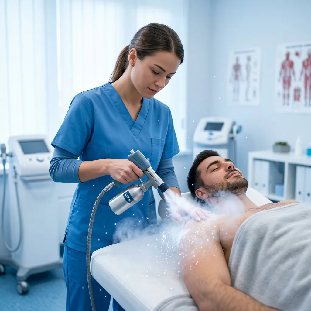Cryotherapy Combined With Shockwave Therapy