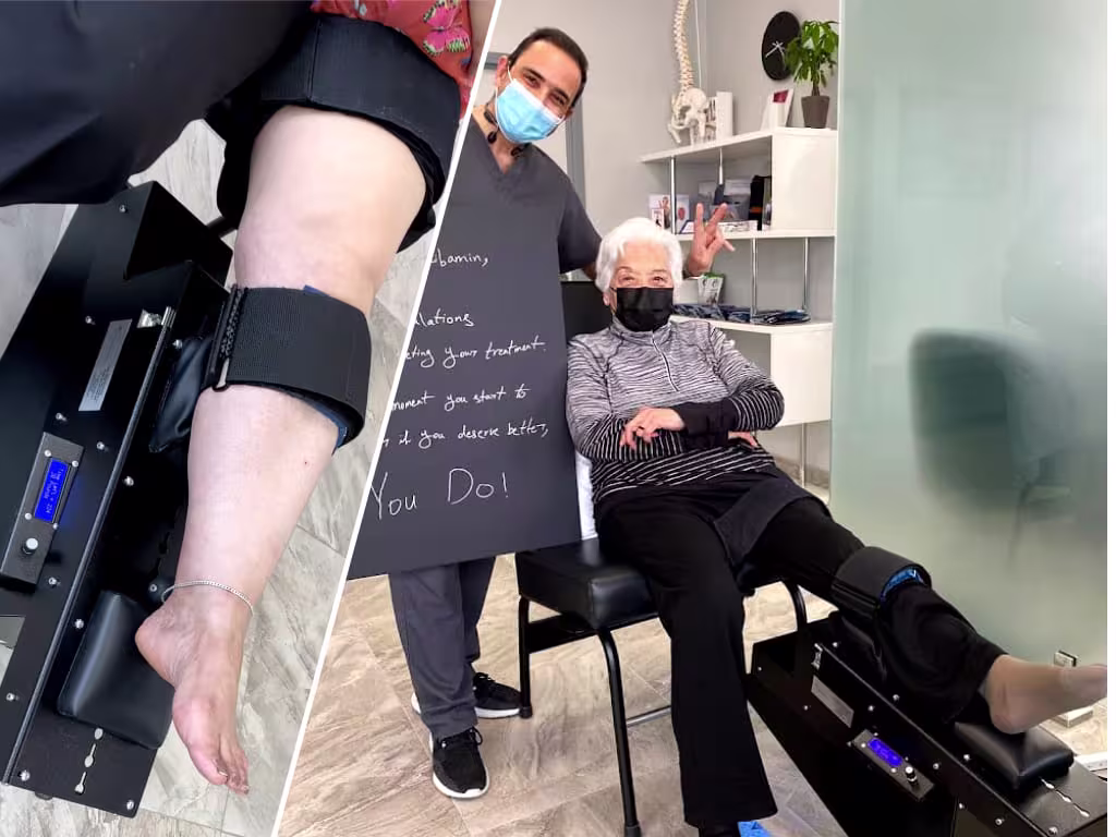 Knee Decompression Therapy