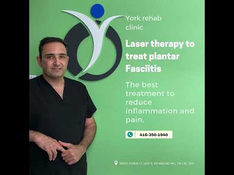 Laser therapy to treat plantar Fasciitis