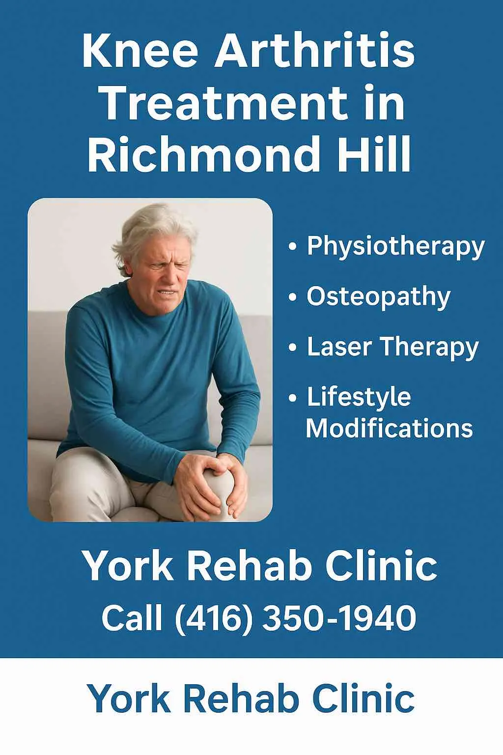 Knee Arthritis Treatment in Richmond Hill, ON