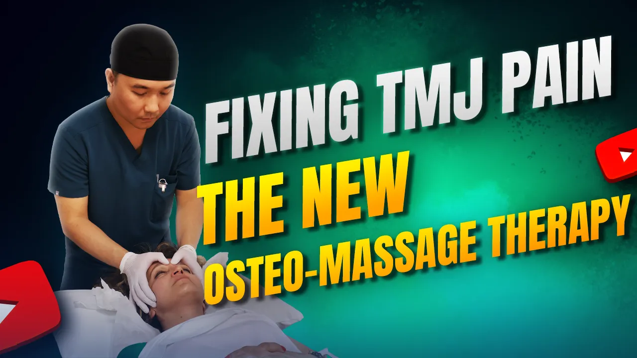 Fixing TMJ Pain by Osteo-Massage Therapy