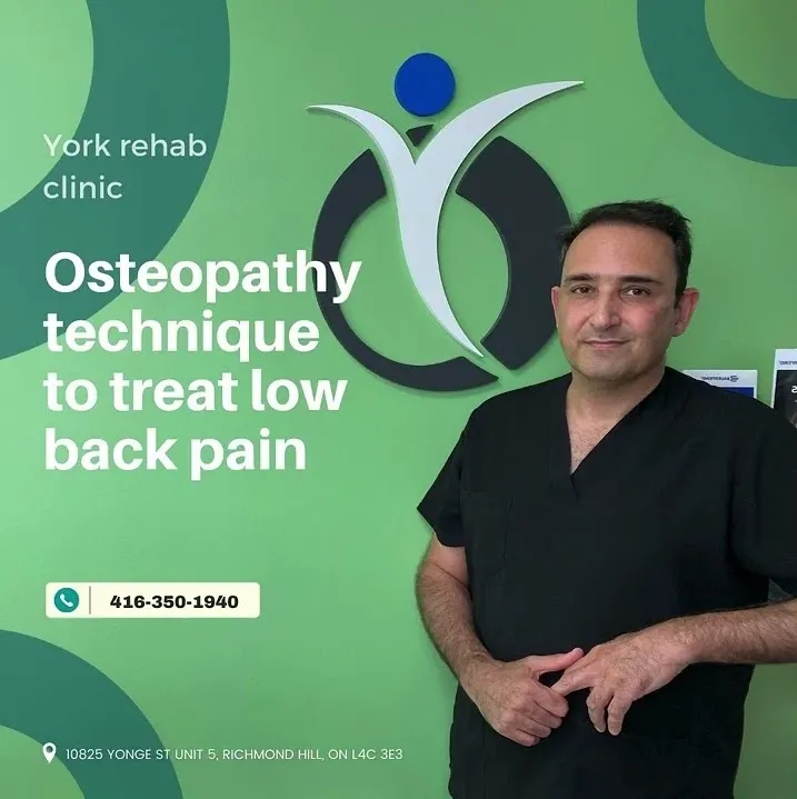 Treat Low Back Pain in Richmond Hill with Osteopathy