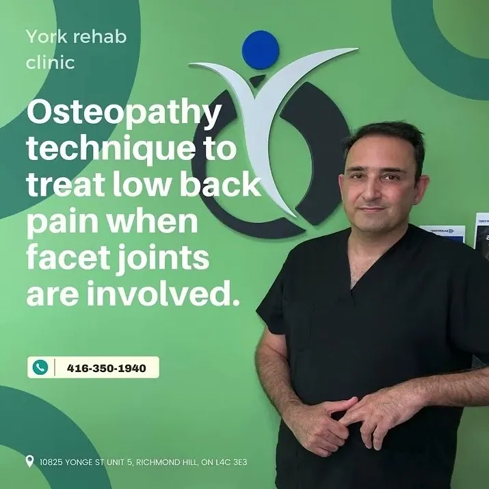 Lower Back & Facet Joint Pain Treatment in Richmond Hill